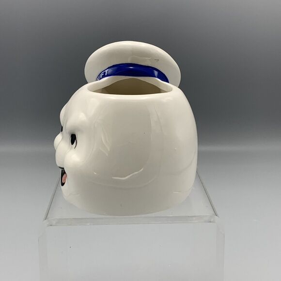 2019 Stay Puft Marshmallow Man Head Planter Figurine Pencil Holder Ghost Busters - Picture 5 of 12